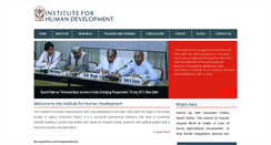 Desktop Screenshot of ihdindia.org